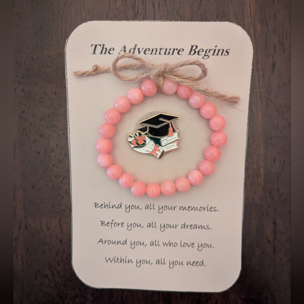 Graduation - Enamel Pin & Bracelet Set